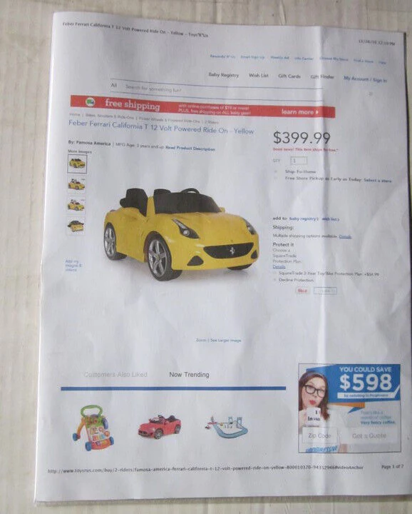 Rev up the Fun with the Ferrari California T Kids' Electric Car - Image 7