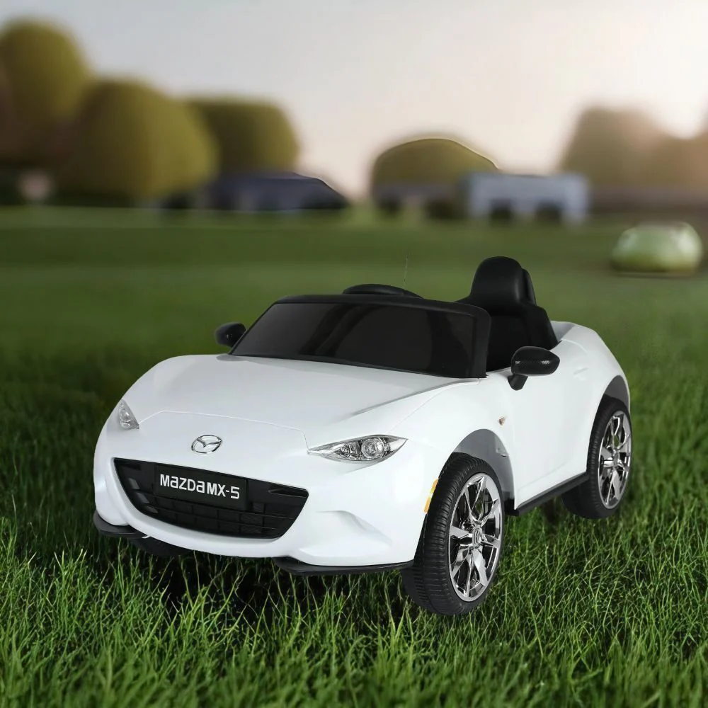 Rev up the Fun with the MAZDA MX-5 RF 12V Kids Ride-On Car - Includes 2.4G Remote Control for Parents! - Image 2