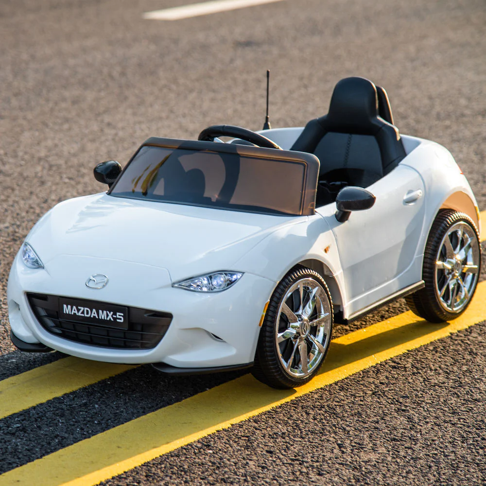 Rev up the Fun with the MAZDA MX-5 RF 12V Kids Ride-On Car with 2.4G Remote Control - Image 3