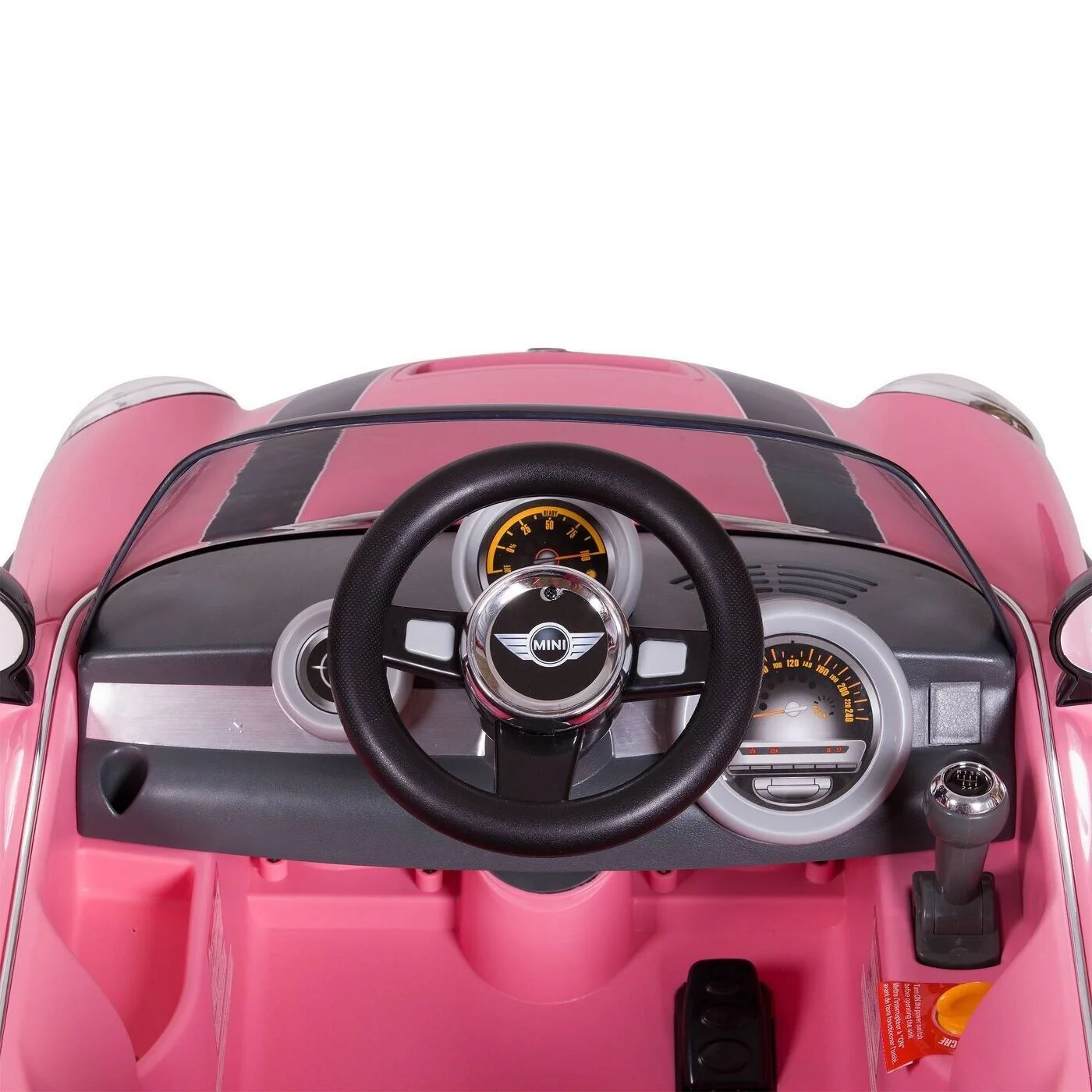 Rev Up the Fun with the Pink 6V Mini Cooper Ride-On - Image 5
