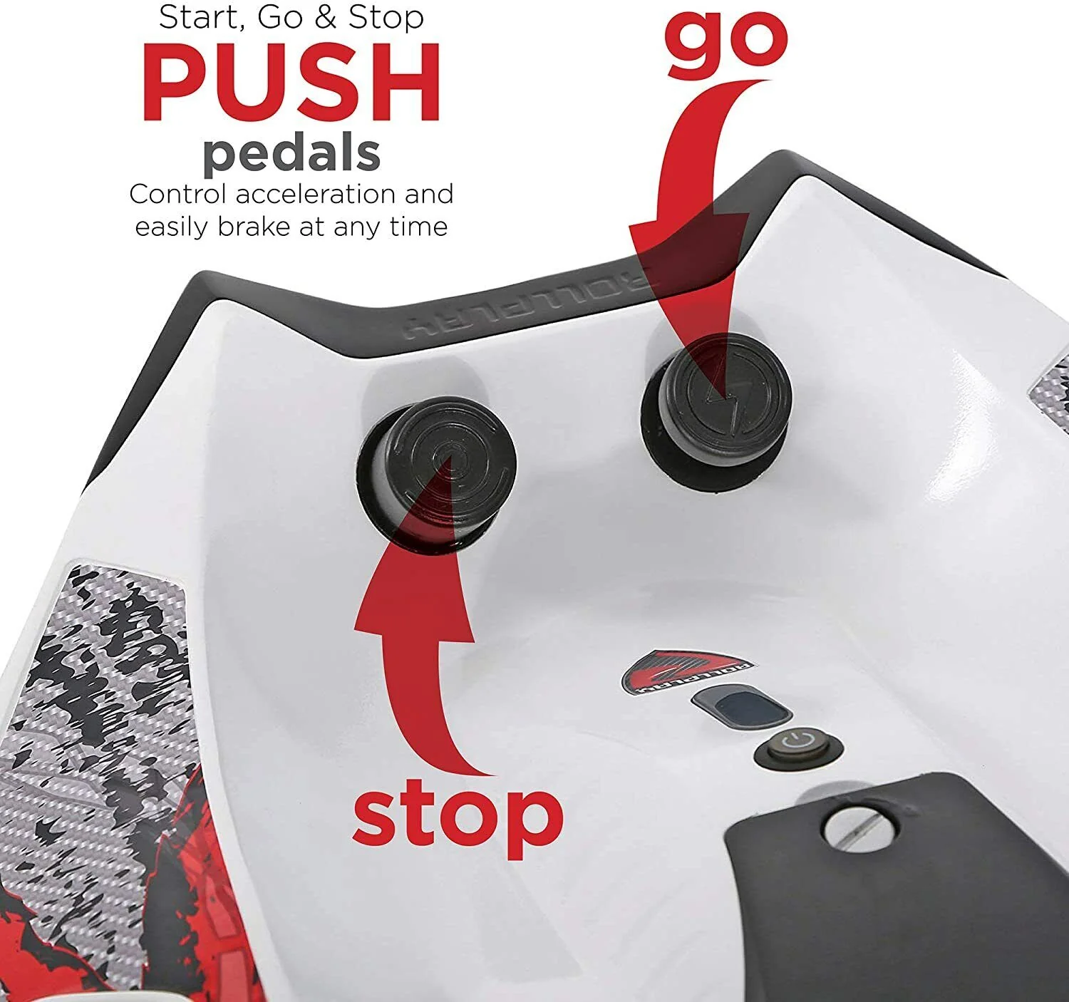 Rev Up the Fun with the Rollplay 12V Nighthawk Electric Ride-On for Kids - Image 4