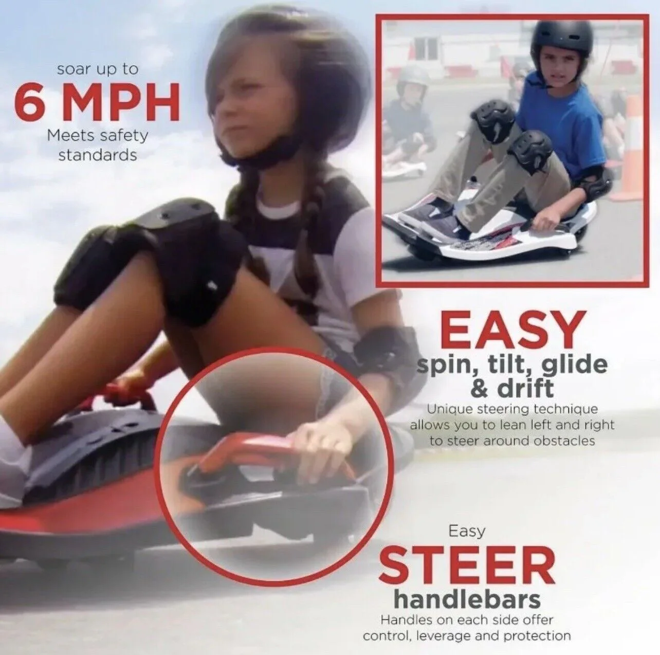 Rev Up the Fun with the Rollplay Nighthawk 12V Ride On Toy for Kids - Image 7