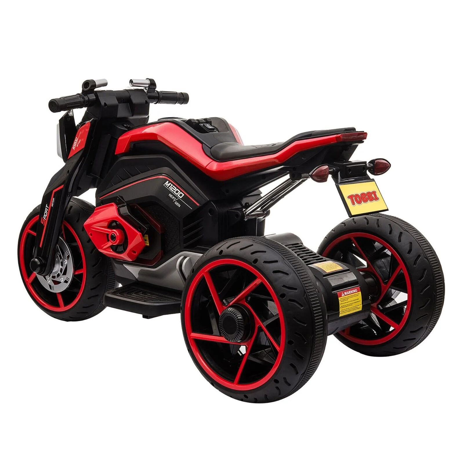 Rev Up the Fun with the Tobbi 12V Electric Trike Motorcycle for Kids - Image 3