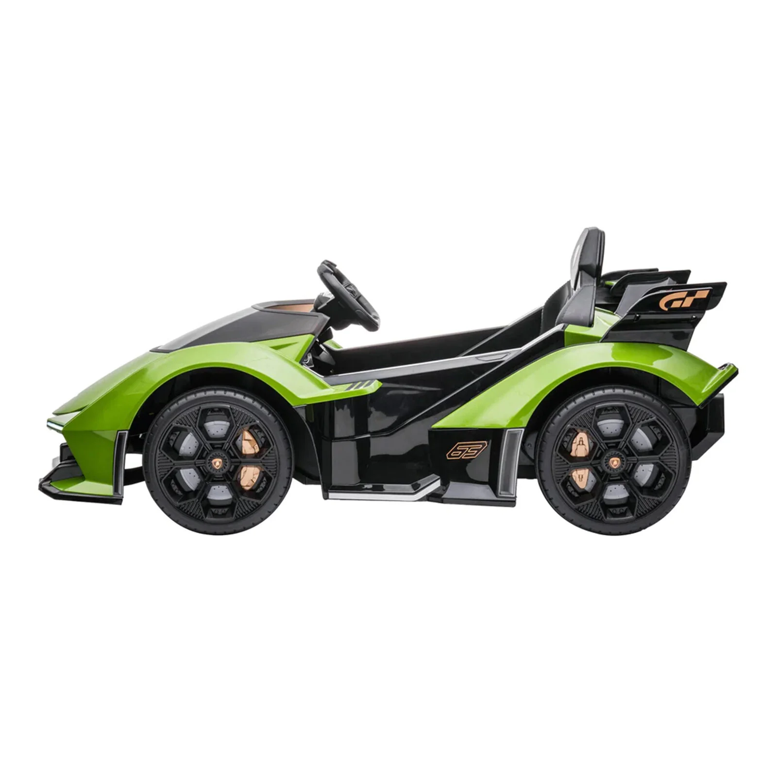 Rev Up Your Child's Playtime with the Lamborghini Gran Turismo V12 Vision Battery-Powered Ride-On Toy (Open Box) - Image 2