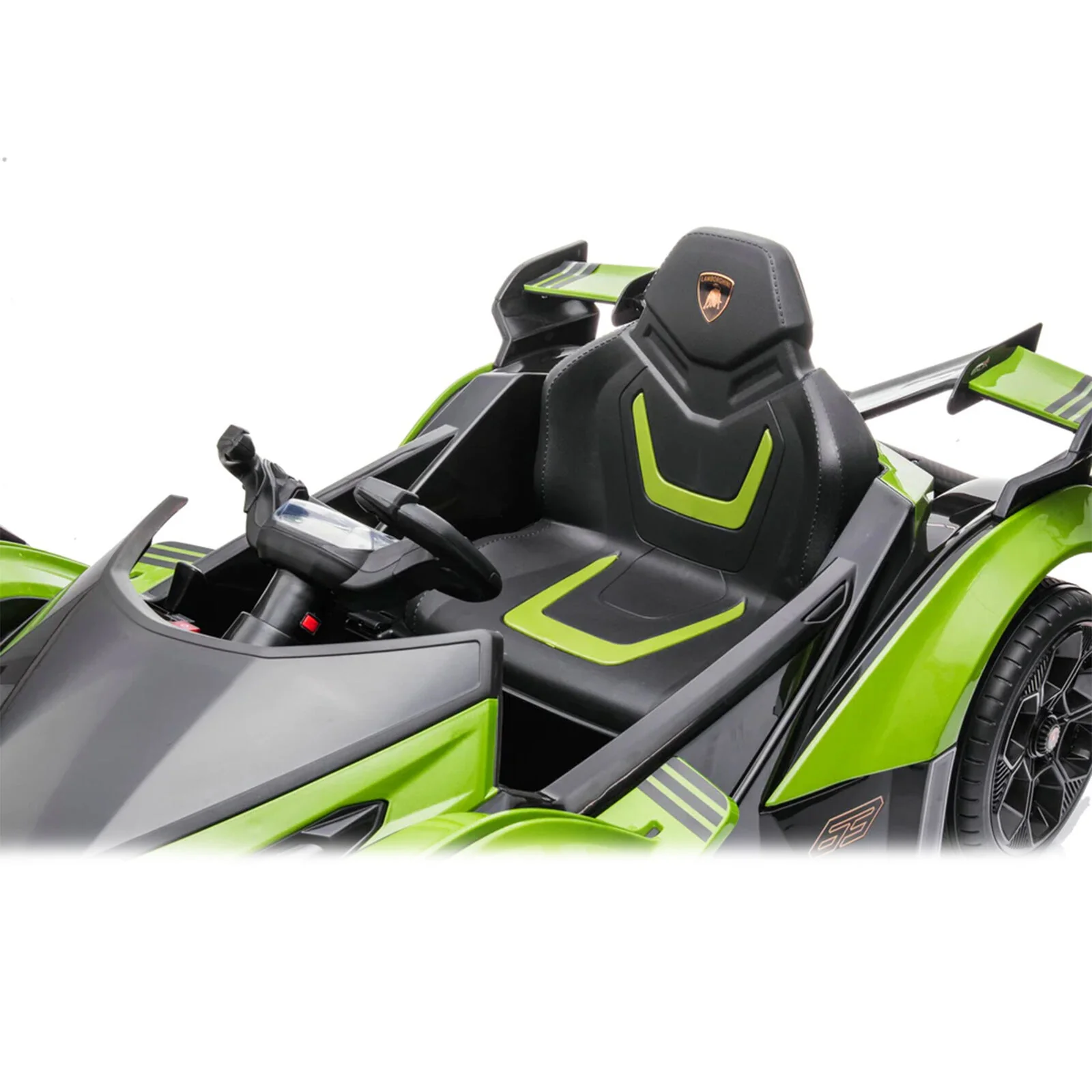 Rev Up Your Child's Playtime with the Lamborghini Gran Turismo V12 Vision Battery-Powered Ride-On Toy (Open Box) - Image 8