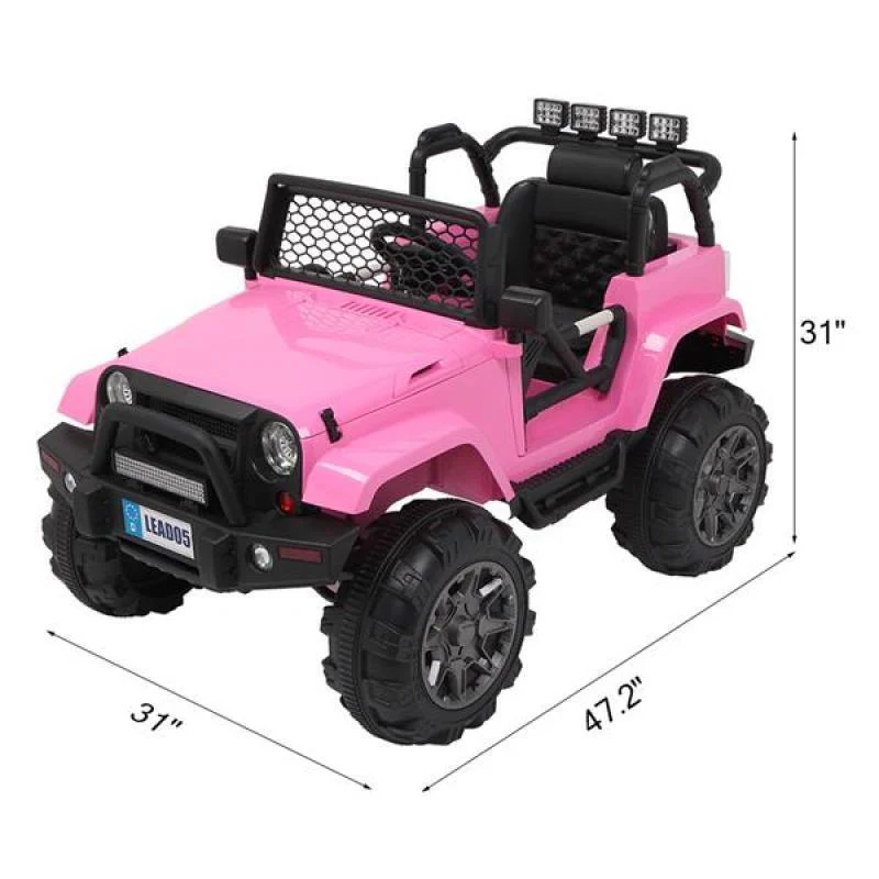 Revamped Electric Dual Drive Ride On Toy with 2.4G RC Control - Perfect Christmas Gift for Kids - Image 6