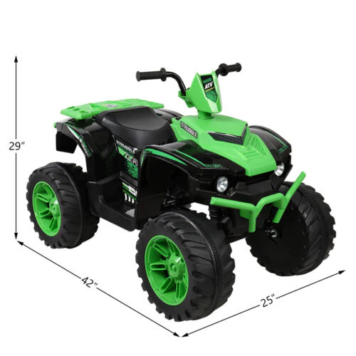 Revolutionary 12V7AH Dual Drive ATV with Slow Start - No Remote Control Needed! - Image 3