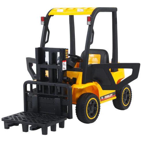 Revolutionize Playtime with the 12V7A Electric Frame Lifting Rod Ride-On Forklift for Kids: 3 Speeds and LED Lights Included! - Image 10