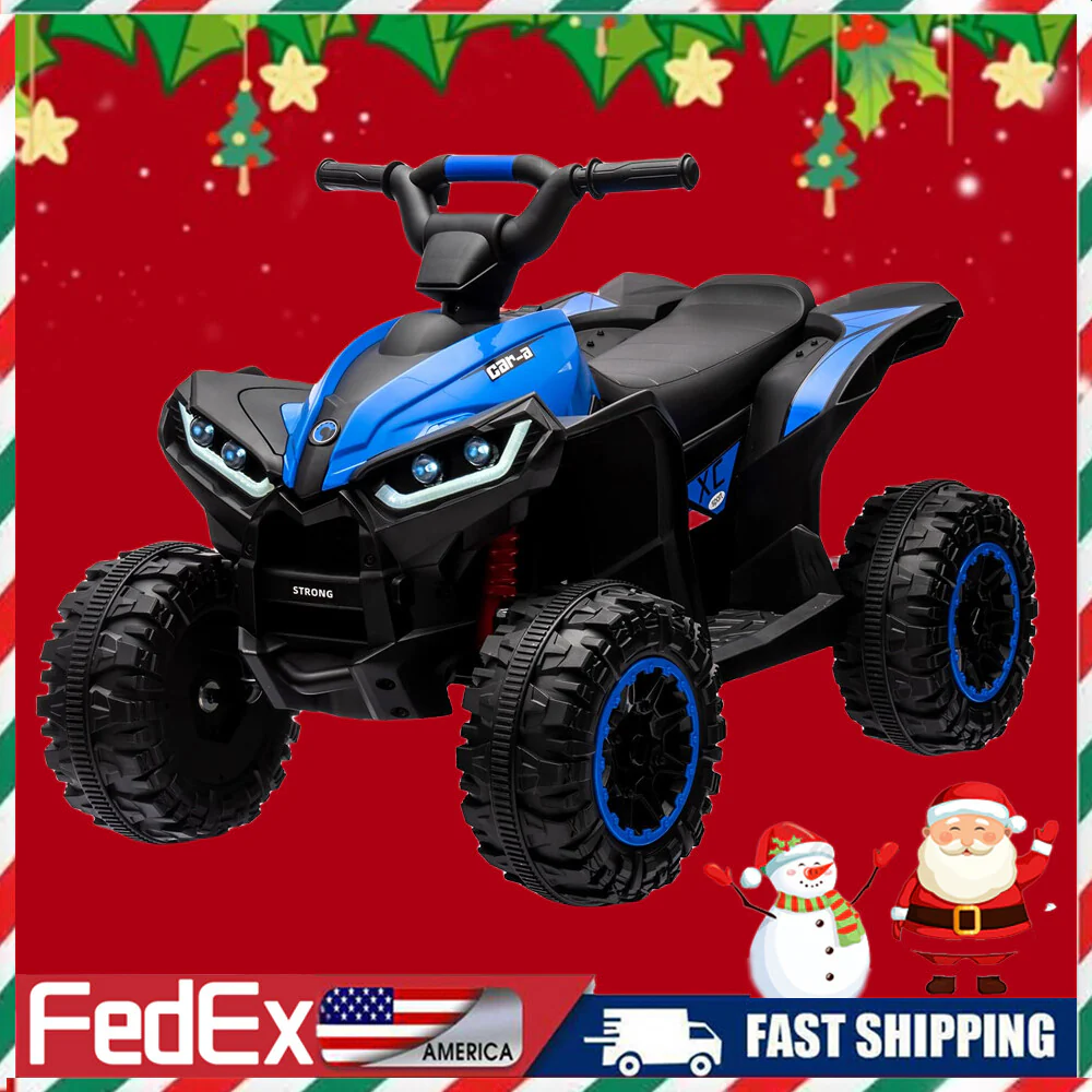 Electric Ride-On Kids ATV Quad 4-Wheeler Off-Road Vehicle Toy Car - Image 8