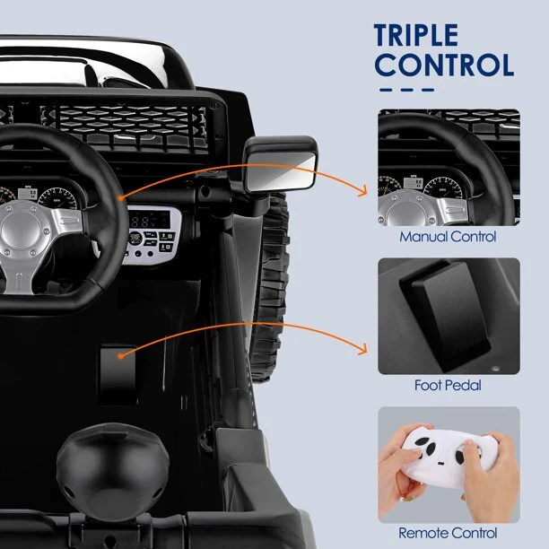 12V Electric Ride-On Car for Kids with Remote Control and 3-Speed Motorized Drive - Image 24