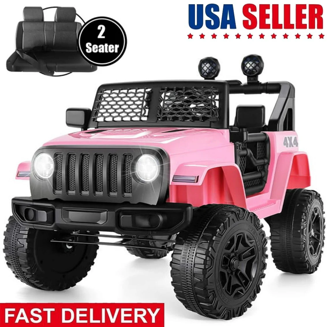 12V Electric Ride-On Car for Kids with 3-Speed and Remote Control - Image 9