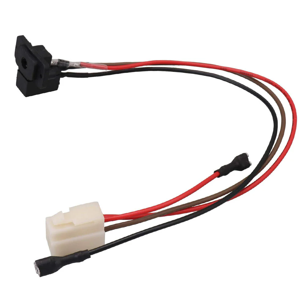 Ride-On Car Power Charging 3-Pin Socket Interface 335mm Accessory