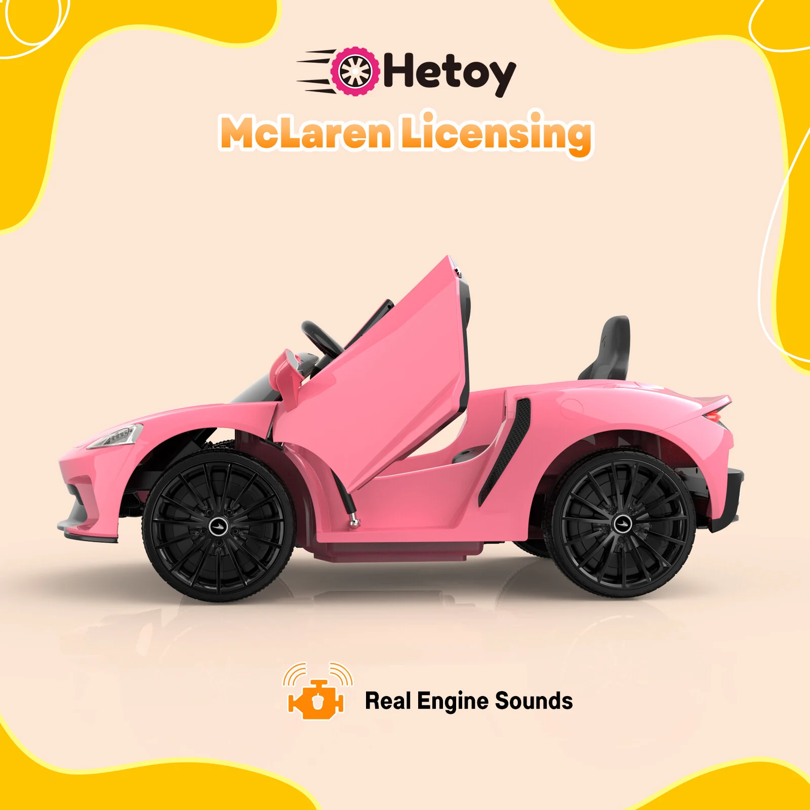 12V Battery-Powered Kids Ride-On Sports Car with Parent Remote Control - Image 16