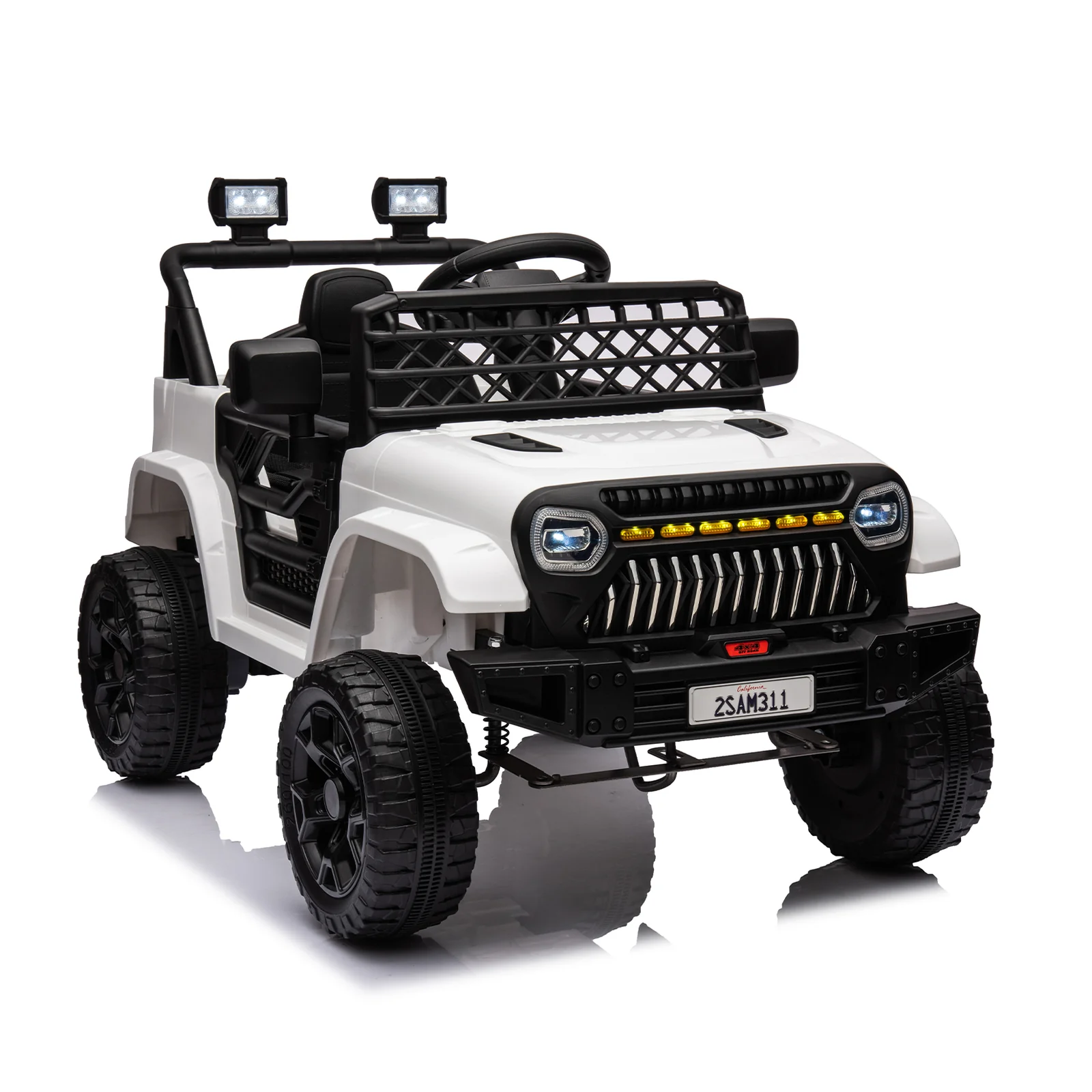 12V Battery-Powered Ride-On Truck Toy for Kids with Remote Control - Image 11