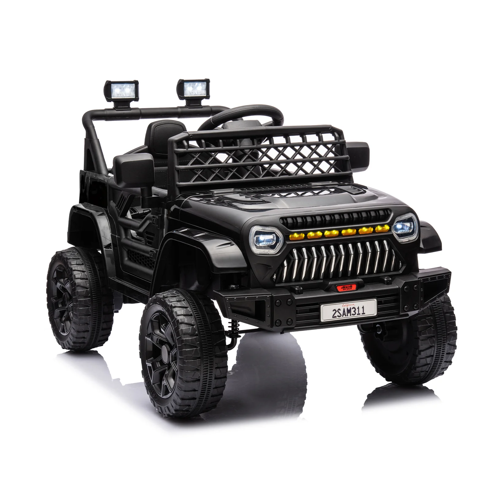 12V Battery-Powered Ride-On Truck Toy for Kids with Remote Control - Image 13