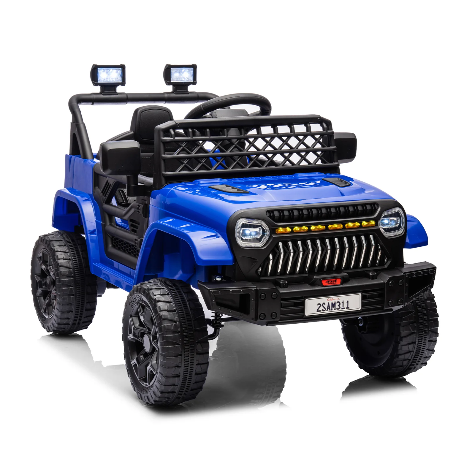 12V Battery-Powered Ride-On Truck Toy for Kids with Remote Control - Image 22