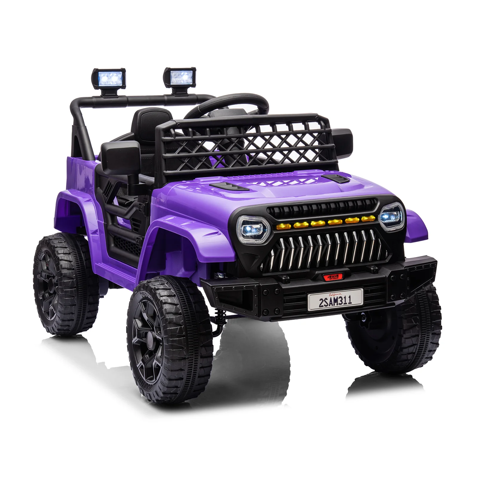 12V Battery-Powered Ride-On Truck Toy for Kids with Remote Control - Image 24