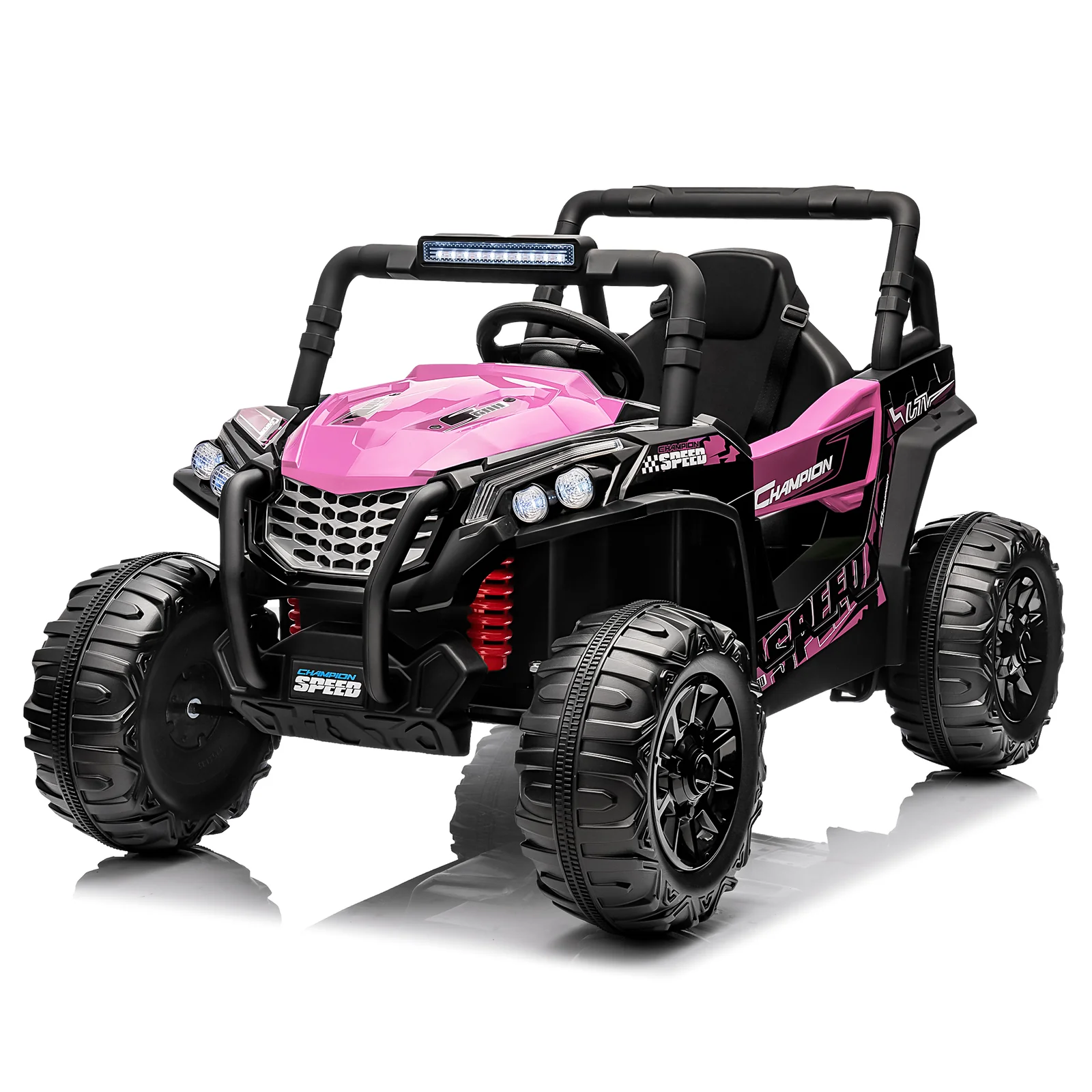 12V Kids Electric Ride-On Truck UTV with Wide Seat and Remote Control - Image 20
