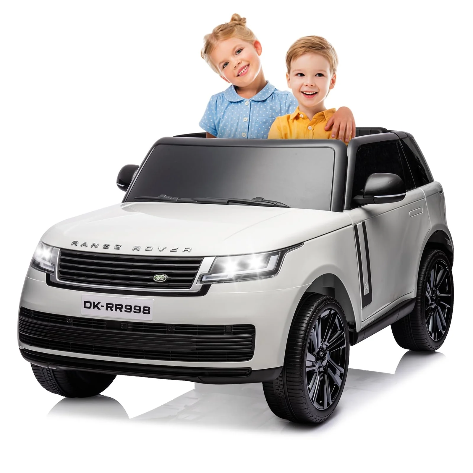 24V 2-Seater Licensed Land Rover Electric Ride-On Car for Kids - Image 21