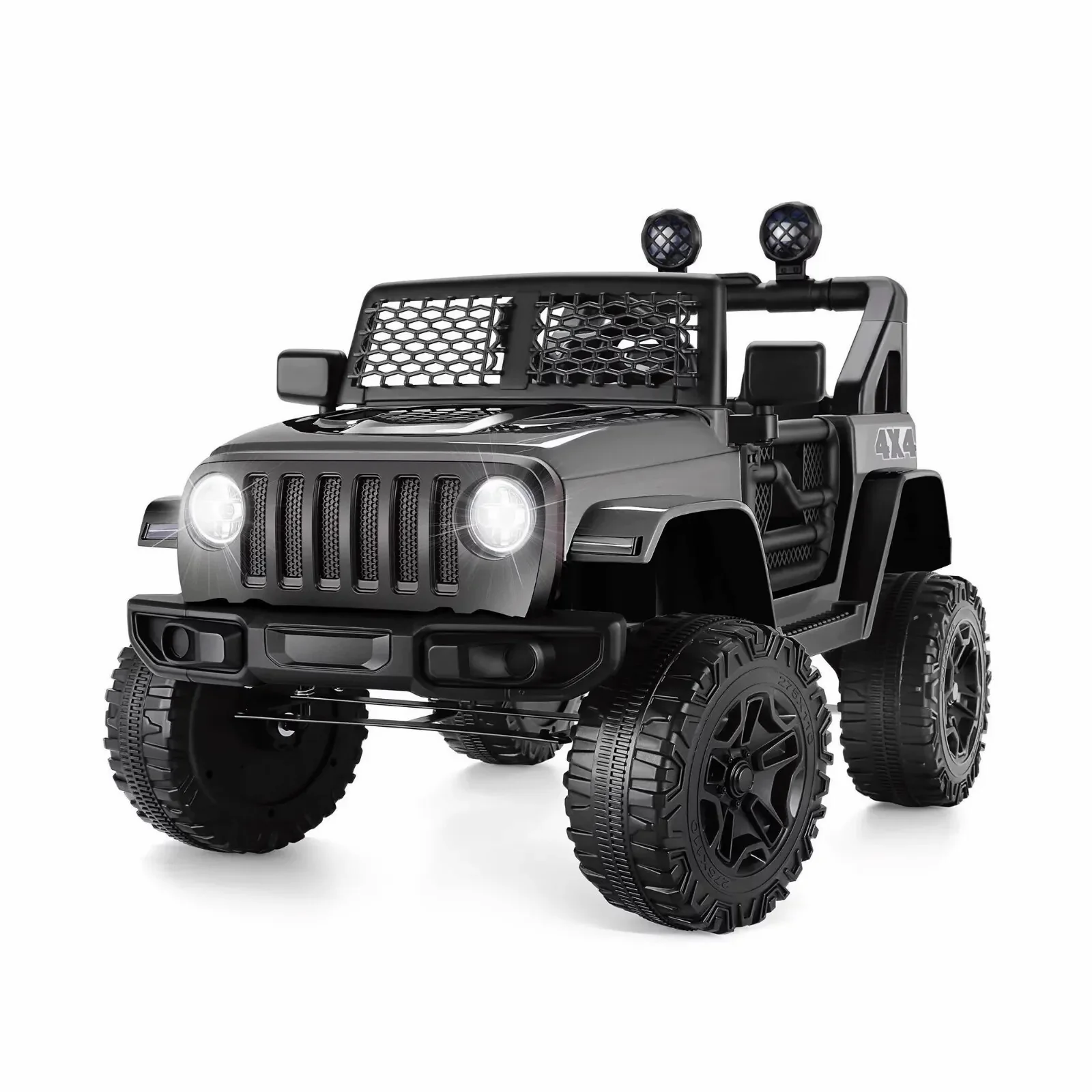 Kids Electric Ride-On Jeep Car 12V/24V with Remote Control, 3 Speeds, LED Lights, AUX and USB Ports - Image 13