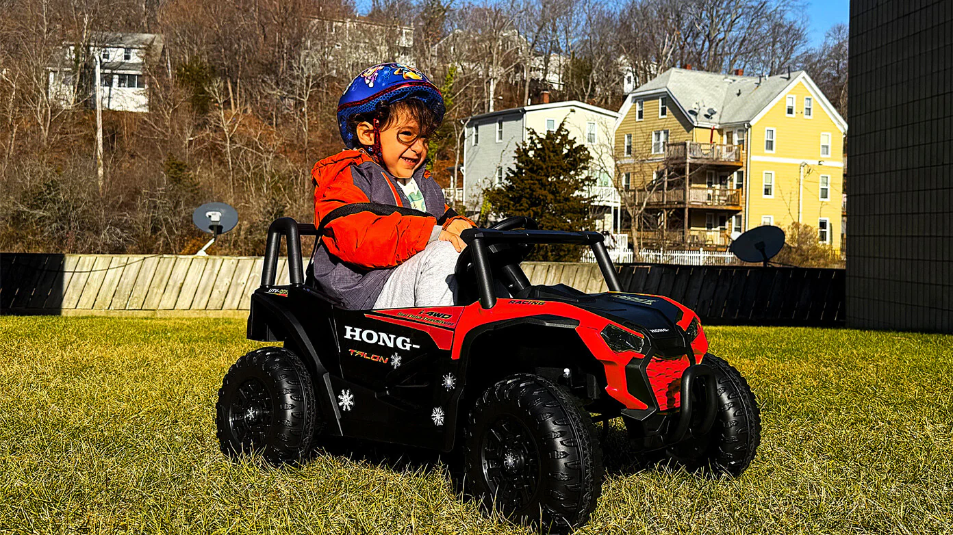 12V Electric Ride-On UTV Car for Kids - Battery Powered Toy Vehicle - Image 2