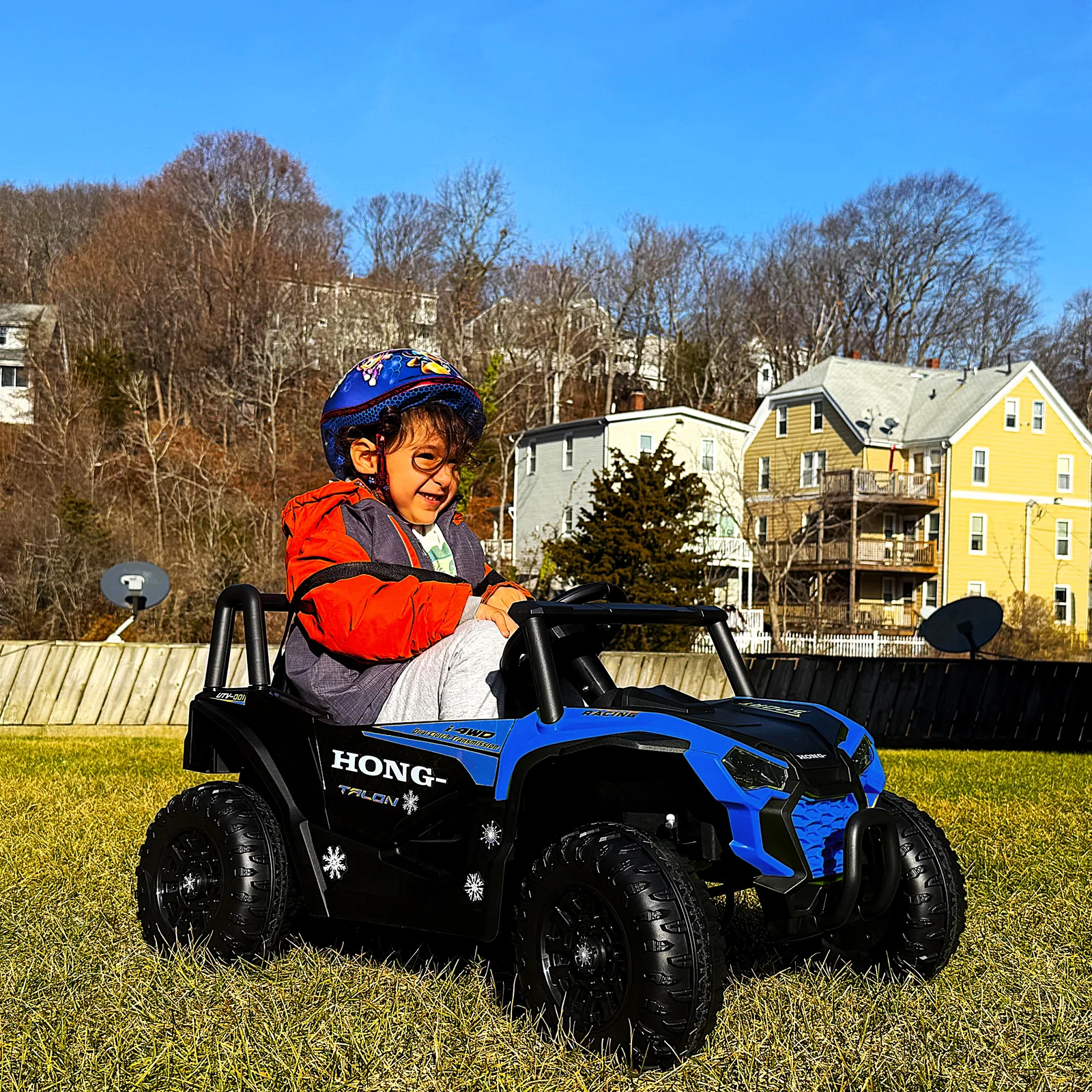 12V Electric Ride-On UTV Car Toy for Kids - Image 2