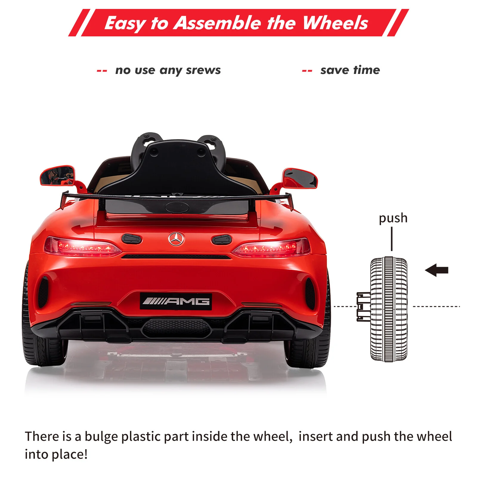 12V Battery-Powered Electric Ride-On Sports Car with Remote Control - Image 17