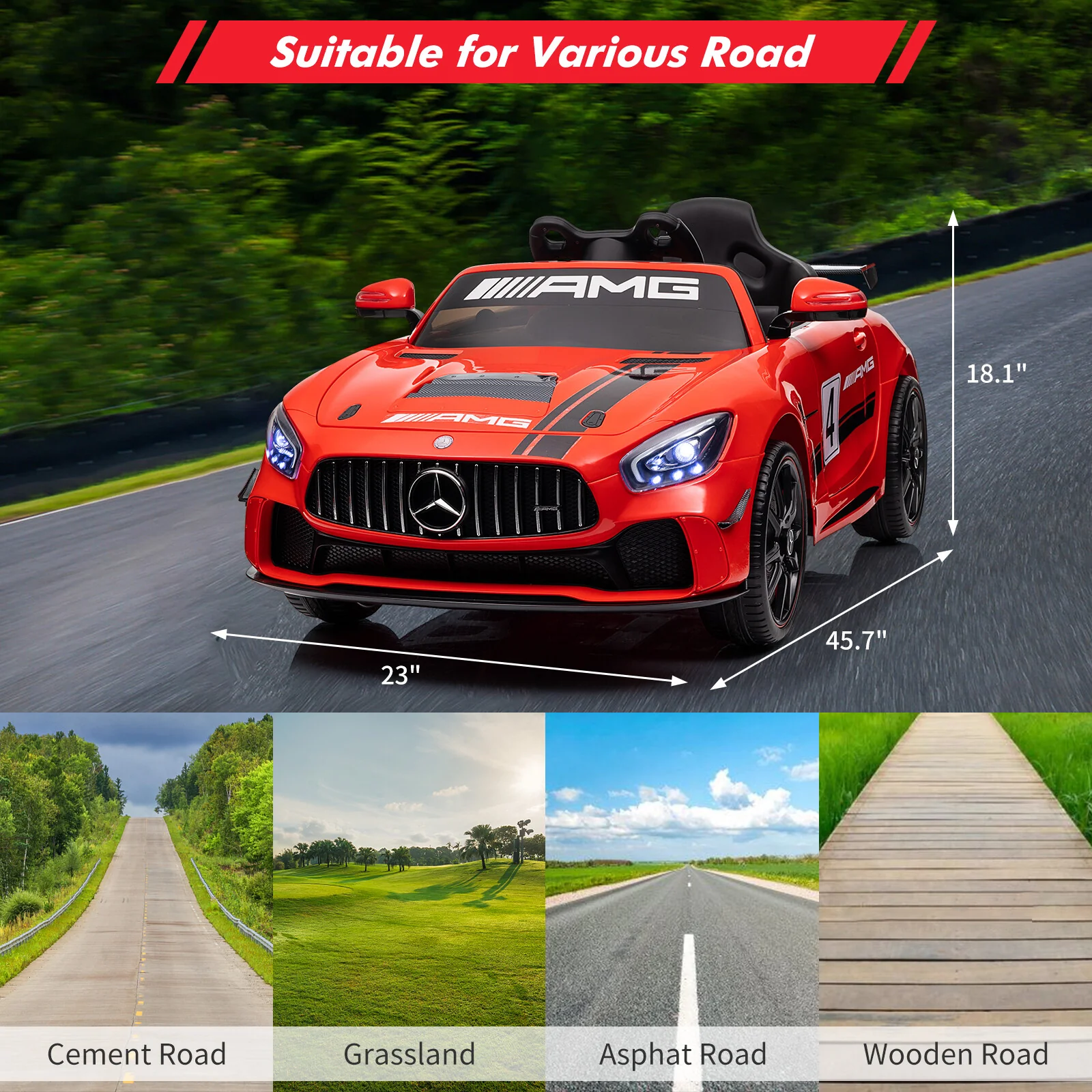 12V Electric Ride-On Sports Car with Remote Control and Battery Powered - Image 12