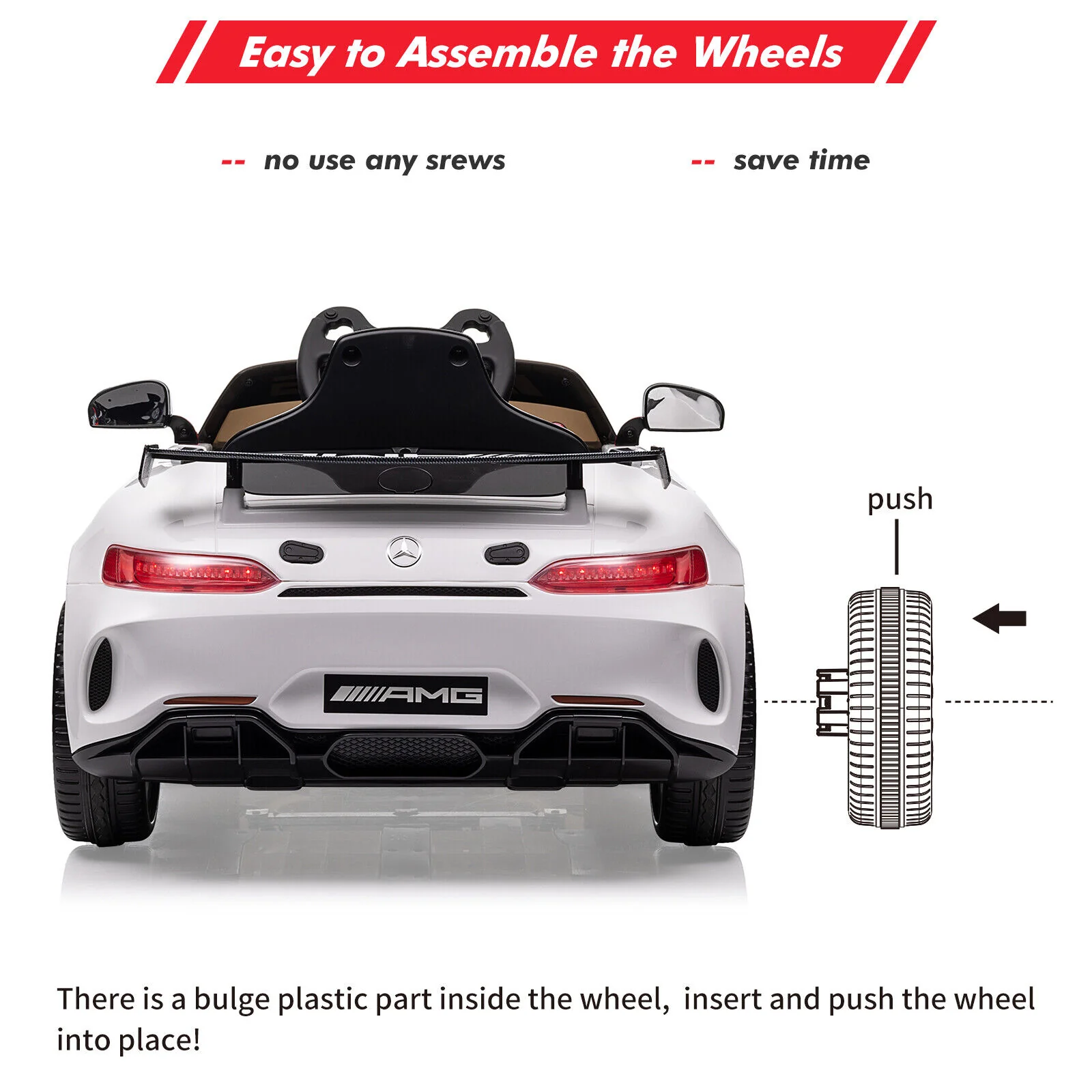 12V Electric Ride-On Sports Car with Remote Control and Battery Powered - Image 18