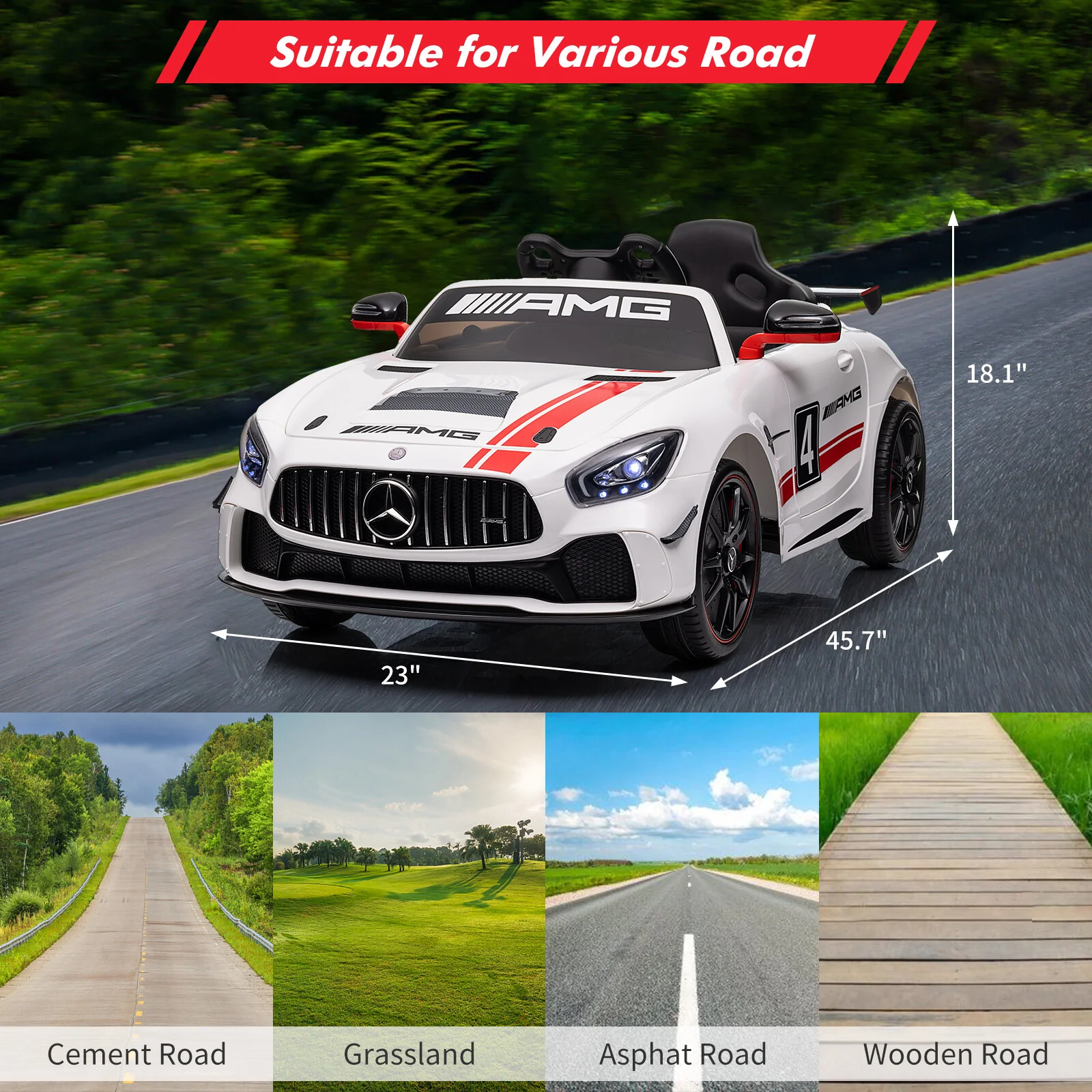 12V Electric Ride-On Sports Car with Remote Control and Battery Powered - Image 19