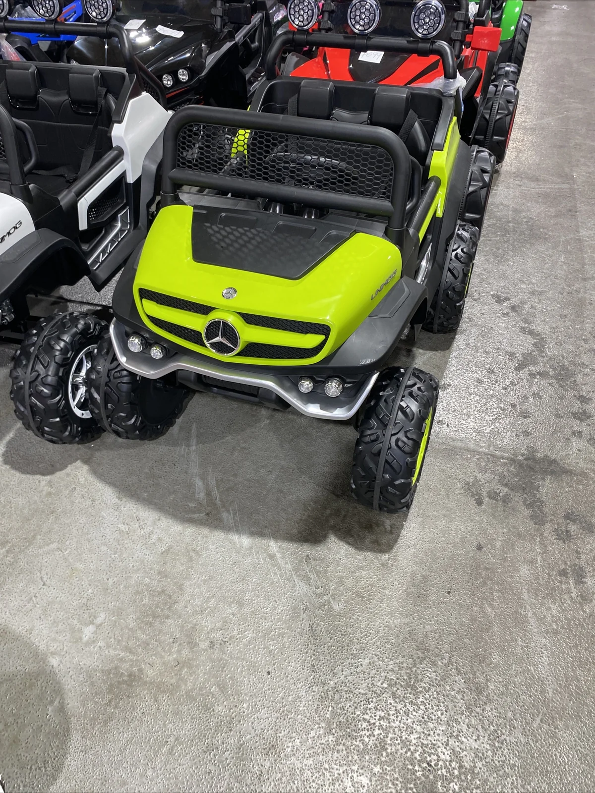Remote Control Ride-On Car with Lights and Built-In Music System for 4th of July - Image 10