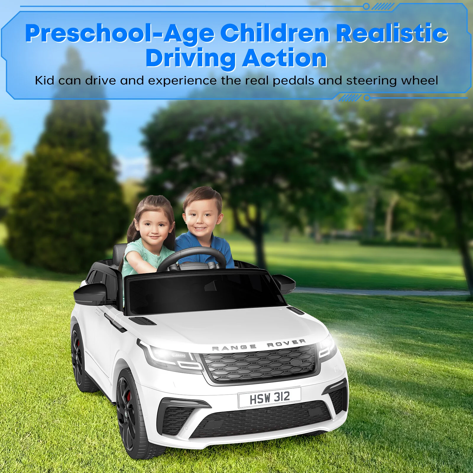 12V Electric Ride-On Car for Kids Ages 4-8 with Parent Remote Control - Image 19
