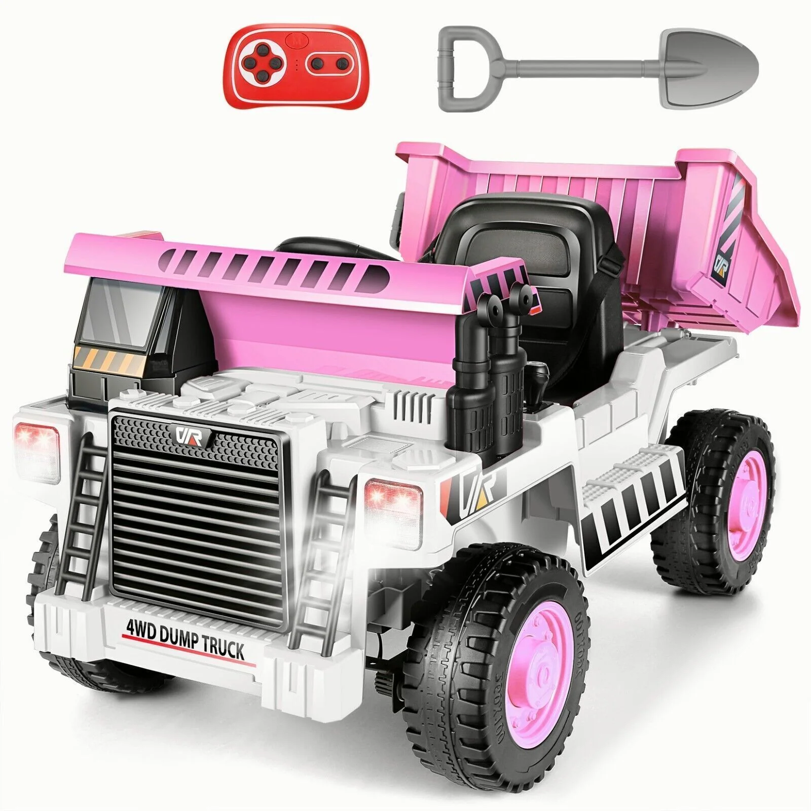 Electric Ride-On Dump Truck for Kids with Remote Control and Functional Dump Bed - Image 13