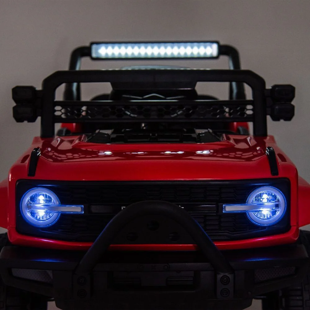 Kids Ride-On Dump Truck Toy with Parent Remote Control and LED Lights - Image 14