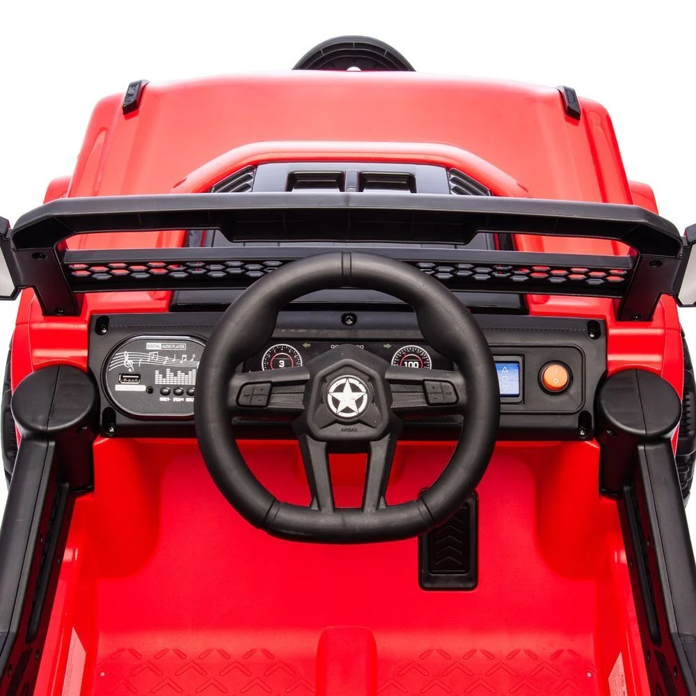 Kids Ride-On Dump Truck Toy with Parent Remote Control and LED Lights - Image 15