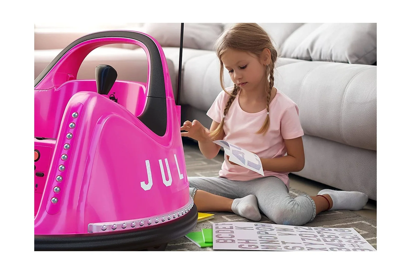 12V Electric Ride-On Bumper Car for Toddlers and Kids, 2-Speed, Ages 1-4 - Image 9