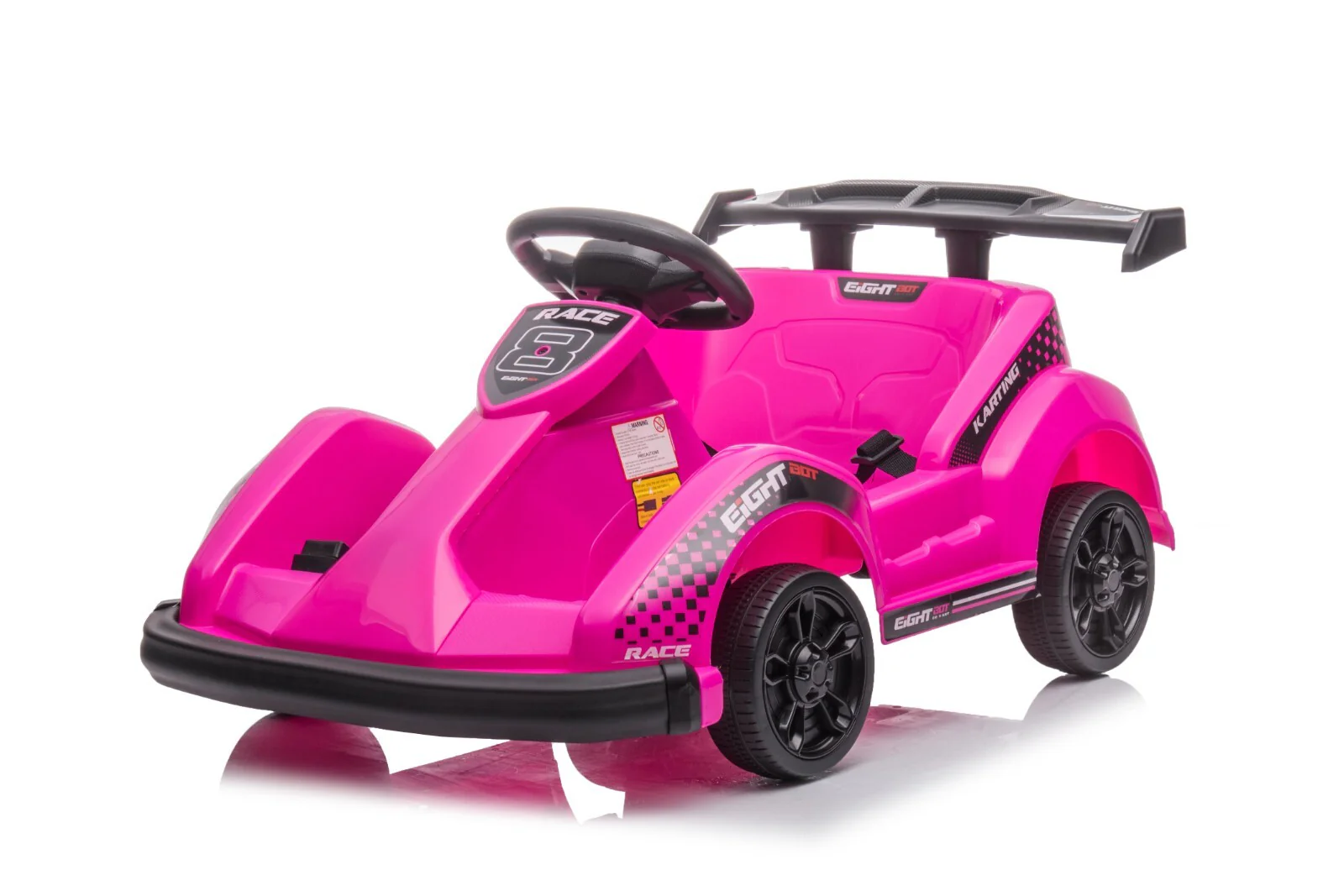 Kids 6V Battery-Powered Four-Wheel Ride-On Go-Kart Toy - Image 13