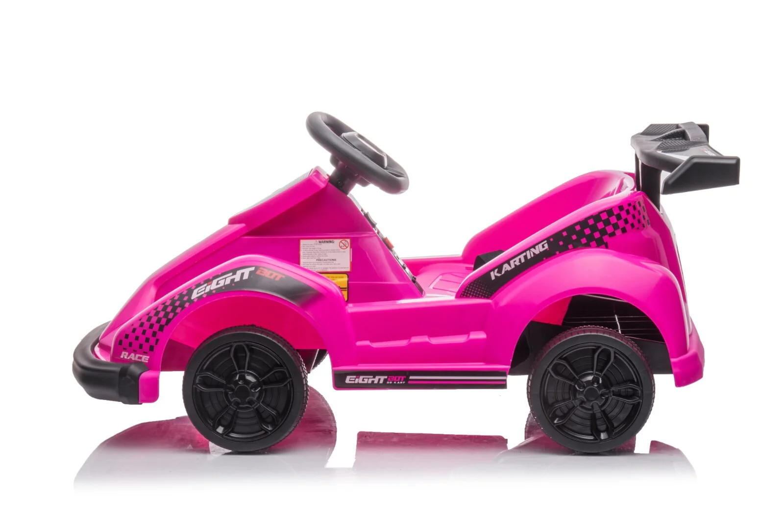Kids 6V Battery-Powered Four-Wheel Ride-On Go-Kart Toy - Image 3