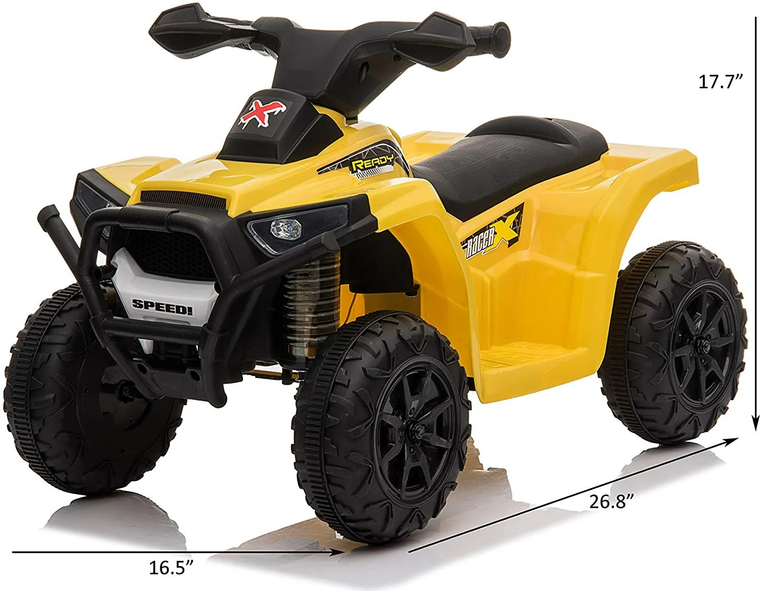 Kids Quad ATV Ride-On Toy Bike with 6V Battery and Four Wheels - Image 8