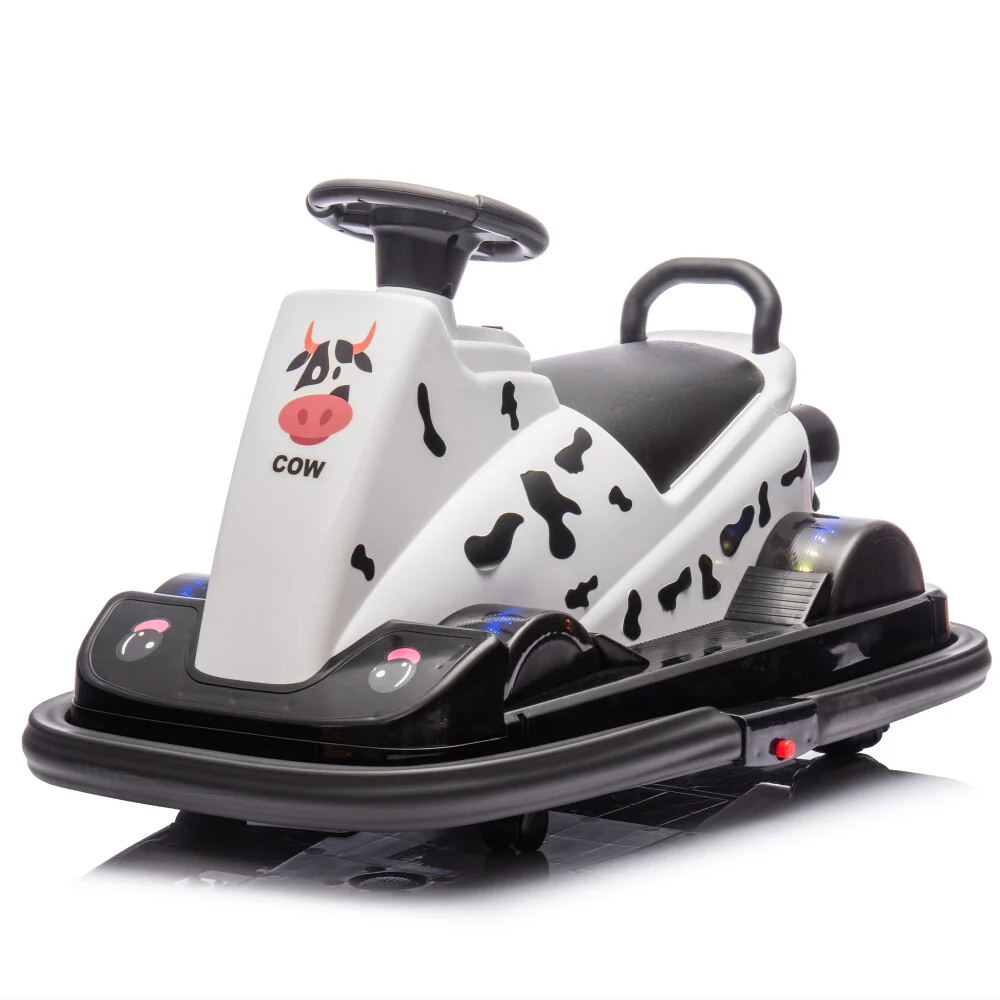 Ride-On Motorized Bumper Car with Integrated System and Cute Design for Ages 3-5 - Image 4