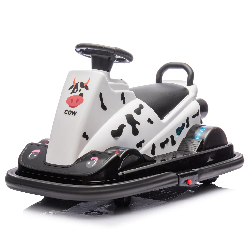 Ride-On Motorized Bumper Car with Integrated System and Cute Design for Ages 3-5 - Image 5