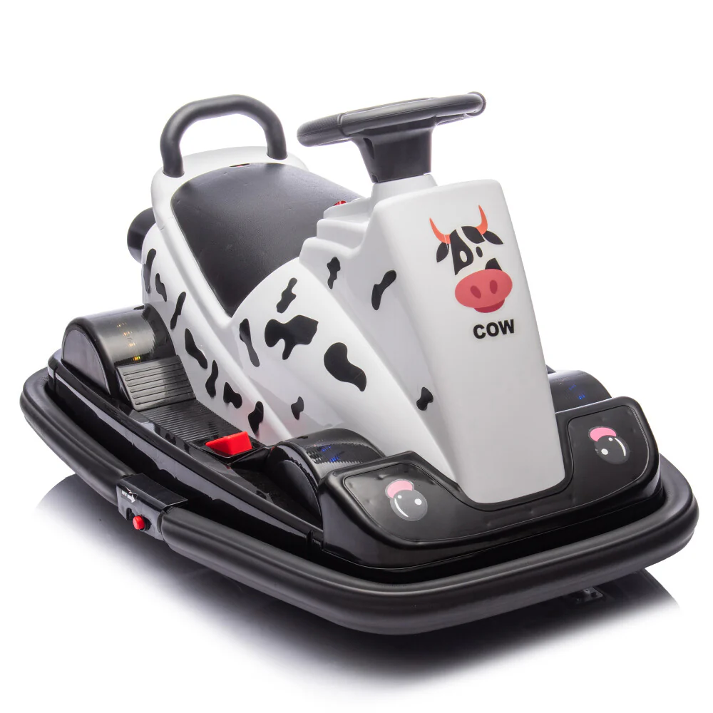 Ride-On Motorized Bumper Car with Integrated System and Cute Design for Ages 3-5 - Image 7