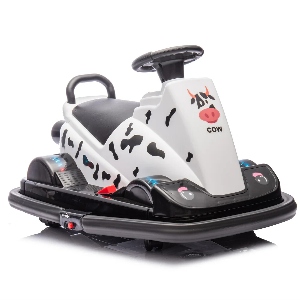 Ride-On Motorized Bumper Car with Integrated System and Cute Design for Ages 3-5 - Image 8