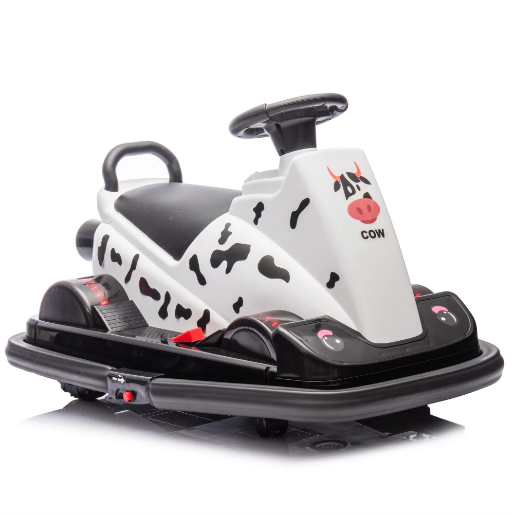 Ride-On Motorized Bumper Car with Integrated System and Cute Design for Ages 3-5 - Image 9