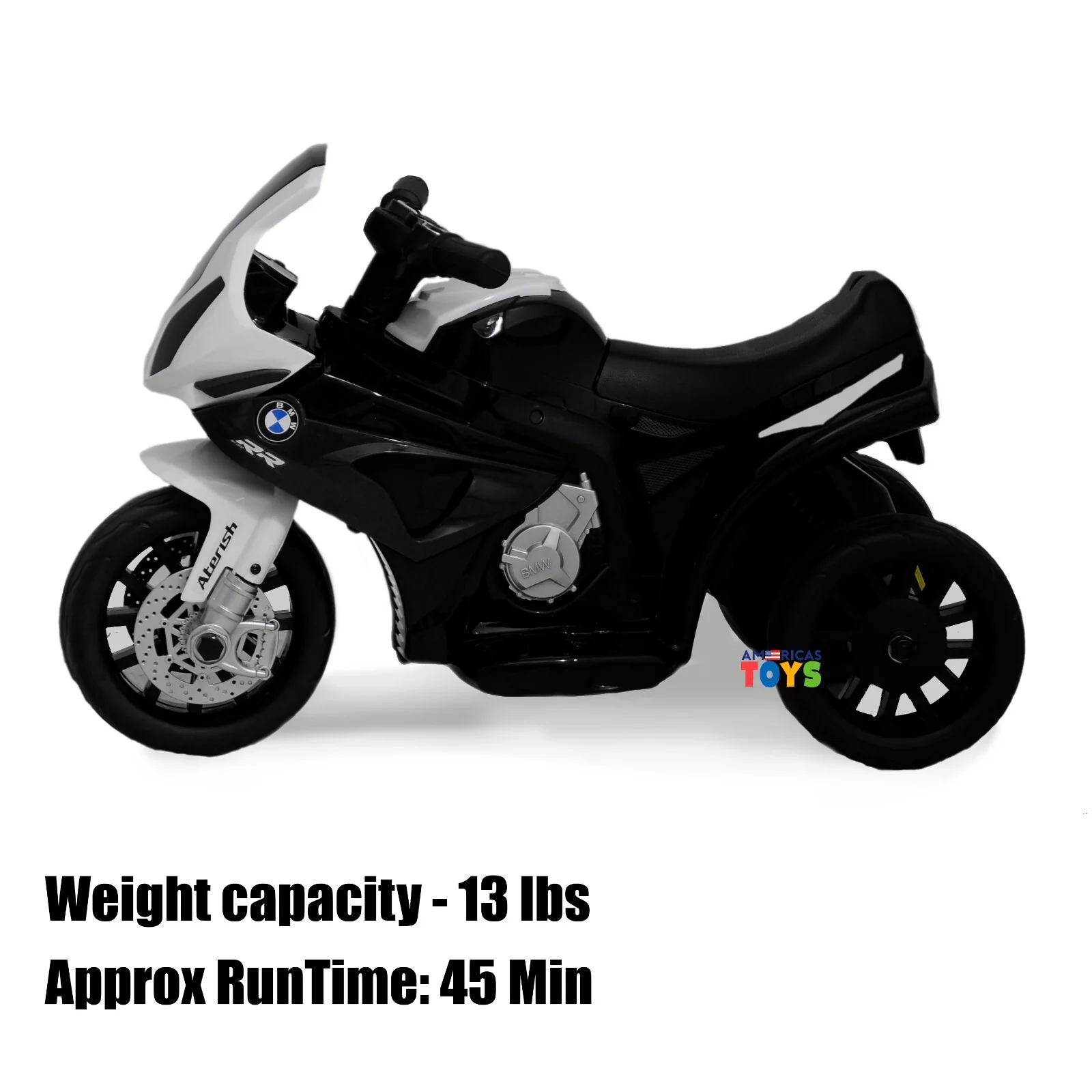 Kids 6V Licensed BMW Ride-On Motorbike Tricycle with MP3 Music in Multiple Colors - Image 19