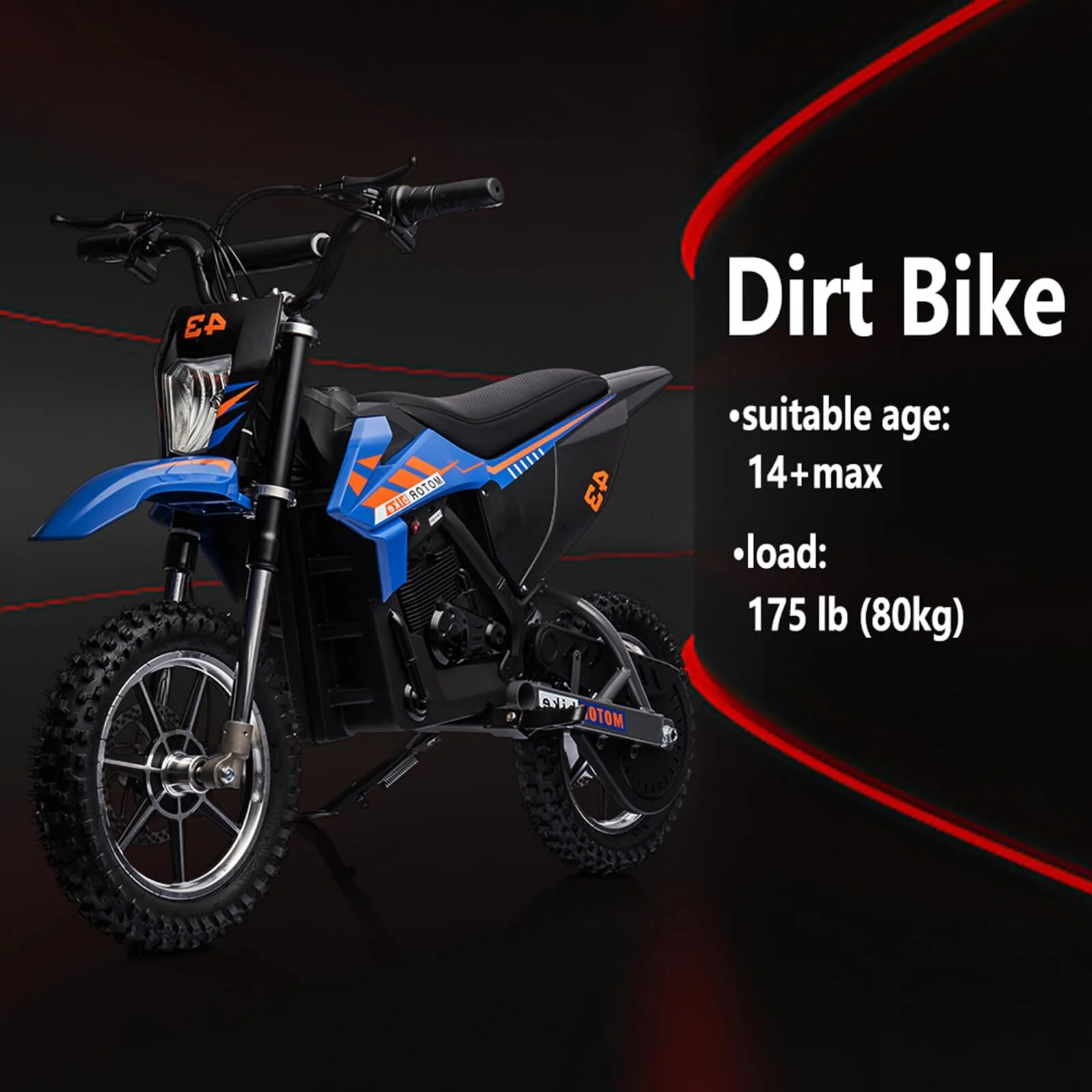 36V Battery-Powered Off-Road Electric Ride-On Motorcycle for Kids - Image 21