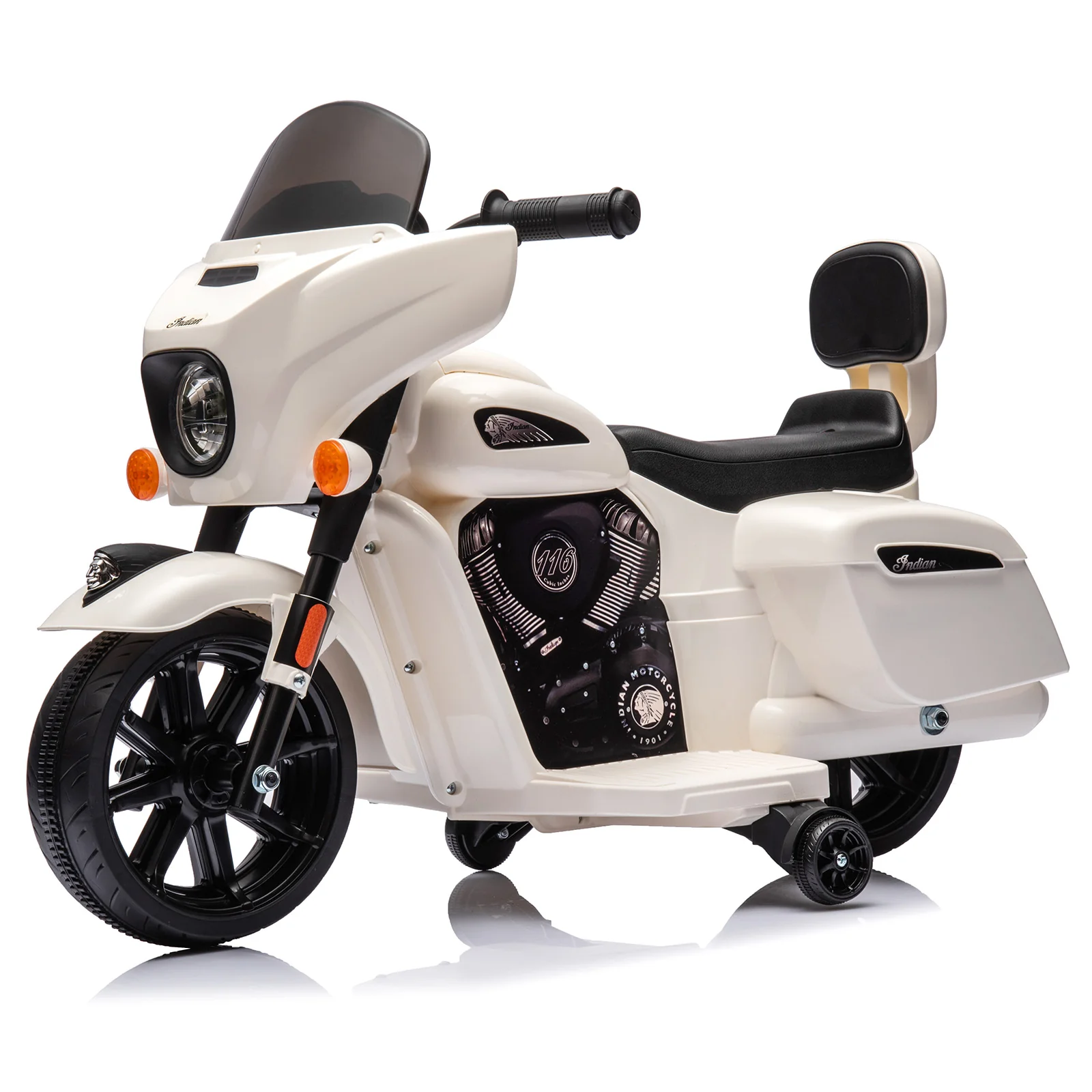 6V Electric Ride-On Dirt Bike for Kids with Licensed Design and Built-In Music - Image 10