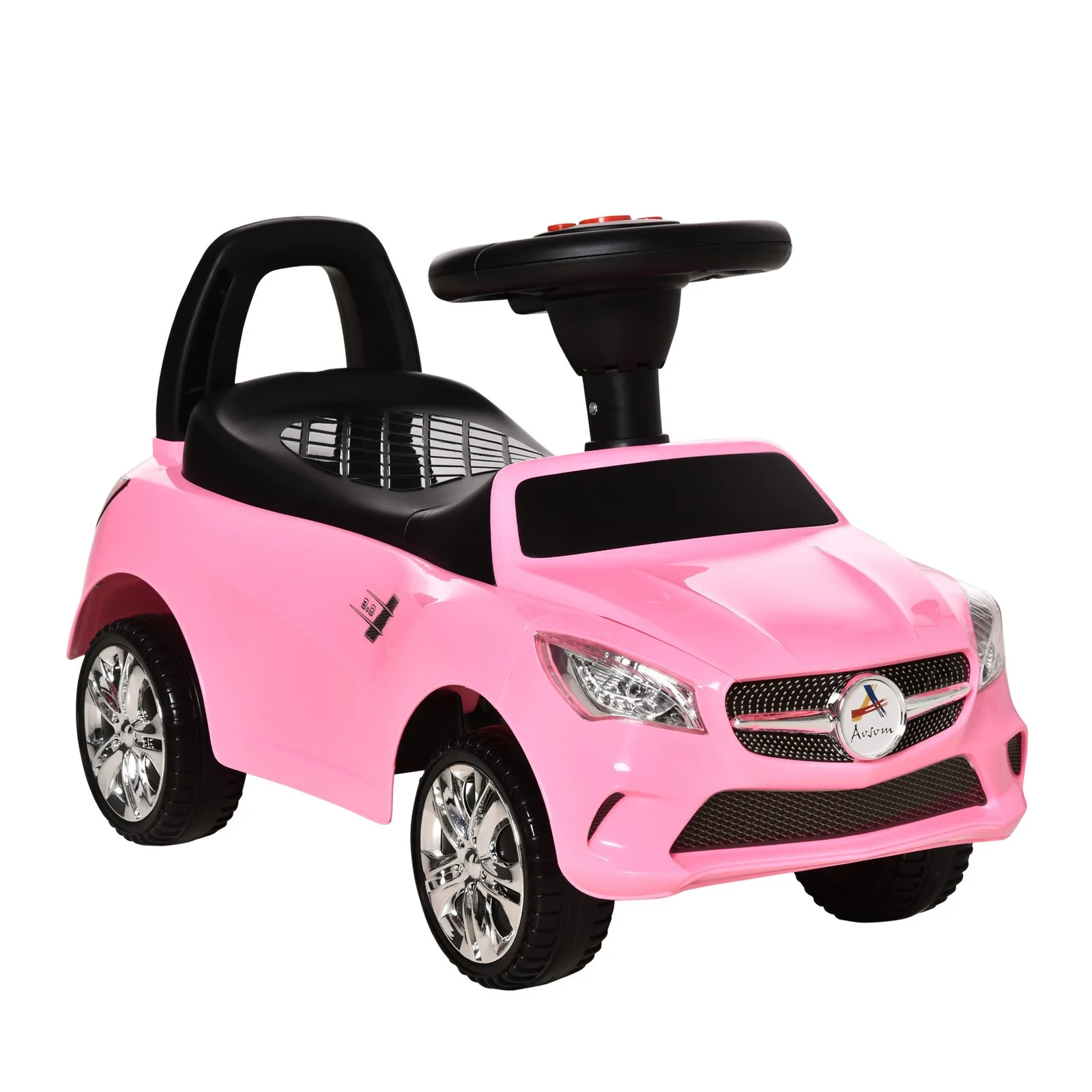 Ride-On Sliding Car with Horn, Music, Lights, and Storage – No Power Needed - Image 3
