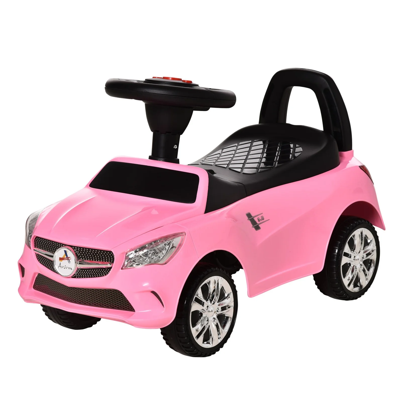 Ride-On Sliding Car with Horn, Music, Lights, and Storage – No Power Needed - Image 4