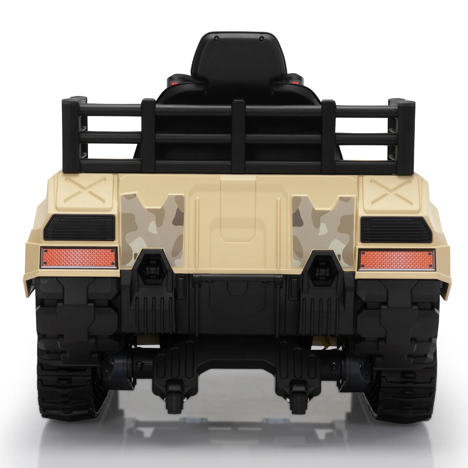 24V Ride-On Thunder Tank Car with Fighting Cannon and Rotating Turret - Image 3